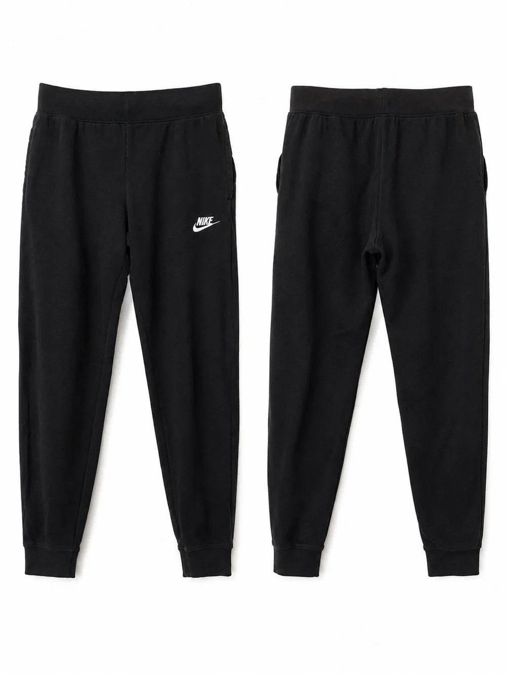 Nike Kids Black Logo Sweat Joggers
